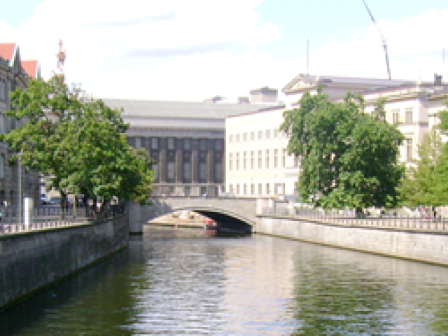 A geographical scene of Germany is pictured.